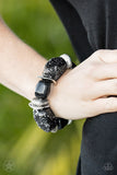Glaze of Glory Black Bracelet - Paparazzi Accessories - Bella Fashion Accessories LLC