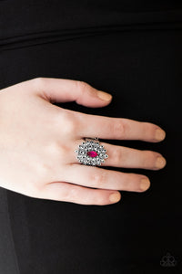 Blooming  Fireworks Pink Ring/ Paparazzi Accessories/ Bella Fashion Accessories LLC.