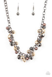 Building My Brand Black Necklace| Paparazzi Accessories| Bella Fashion Accessories LLC.