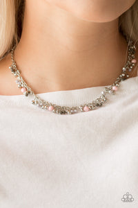 Sailing The Seven Seas Pink Necklace| Paparazzi Accessories| Bella Fashion Accessories LLC. 