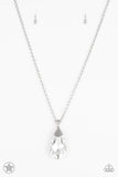 Spellbinding Sparkle White Necklace - Paparazzi Accessories - Bella Fashion Accessories LLC