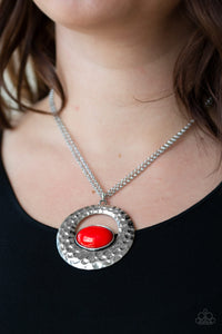 Viva Vivacious Red Necklace| Paparazzi Accessories| Bella Fashion Accessories LLC