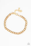 Halftime Gold Bracelet/ Paparazzi Accessories/ Bella Fashion Accessories LLC