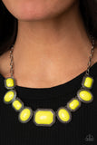 Let's Get Loud Yellow Necklace| Paparazzi Accessories| Bella Fashion Accessories LLC
