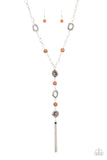 The Natural Order Brown Necklace - Paparazzi Accessories - Bella Fashion Accessories LLC