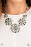 Majestic Makeover Green Earrings - Paparazzi Accessories