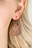 Large and In Charge Copper Necklace - Paparazzi Accessories - Bella Fashion Accessories LLC