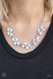 Tie the Knot White Necklace| Paparazzi Accessories| Bella Fashion Accessories LLC
