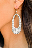 Simply Santa Fe Artisan Abundance Silver Earrings - Paparazzi Accessories - Bella Fashion Accessories LLC