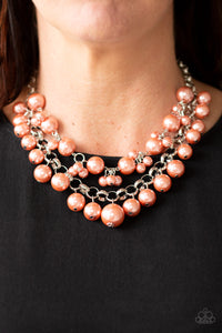 BALLROOM Service Orange Necklace| Paparazzi Accessories| Bella Fashion Accessories LLC