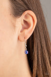Block Party Princess Silver and Blue Necklace| Paparazzi Accessories| Bella Fashion Accessories LLC