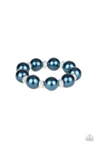 Extra Elegant Blue Bracelet - Paparazzi Accessories - Bella Fashion Accessories LLC