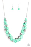 Bubbly Brilliance Green Necklace| Paparazzi Accessories| Bella Fashion Accessories LLC
