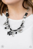 Charmed, I Am Sure Black Necklace - Paparazzi Accessories| Bella Fashion Accessories LLC