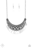 CHIMEs UP Silver Necklace - Paparazzi Accessories - Bella Fashion Accessories LLC