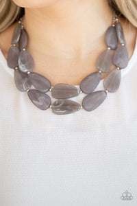 Colorfully Calming Silver Necklace| Paparazzi Accessories| Bella Fashion Accessories LLC