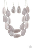 Colorfully Calming Silver Necklace| Paparazzi Accessories| Bella Fashion Accessories LLC