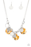 Confetti Confection Yellow Necklace| Paparazzi Accessories| Bella Fashion Accessories LLC