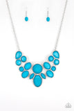 Demi-Diva Blue Necklace| Paparazzi Accessories| Bella Fashion Accessories LLC