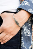 Sunset Sightings Exquisitely Empress Silver Bracelet - Paparazzi Accessories - Bella Fashion Accessories LLC