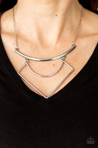 Egyptian Edge Silver Necklace| Paparazzi Accessories| Bella Fashion Accessories LLC