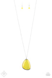 Ethereal Experience Yellow Necklace| Paparazzi Accessories| Bella Fashion Accessories LLC
