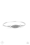 Sunset Sightings Exquisitely Empress Silver Bracelet - Paparazzi Accessories - Bella Fashion Accessories LLC