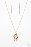 Fiercely Fall Gold Necklace - Paparazzi Accessories - Bella Fashion Accessories LLC