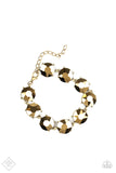 Fabulously Flashy Brass Bracelet| Paparazzi Accessories| Bella Fashion Accessories LLC