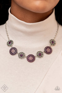 Farmers Market Fashionista Purple Necklace - Paparazzi Accessories - Bella Fashion Accessories LLC