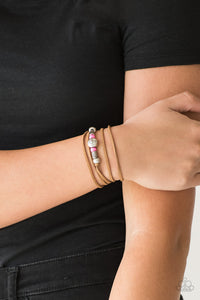 Find Your Way Pink Bracelet| Paparazzi Accessories| Bella Fashion Accessories LLC
