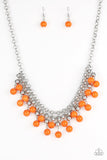 Friday Night Fringe Orange Necklace| Paparazzi Accessories| Bella Fashion Accessories LLC