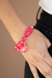 Gemstone Glamour Pink Bracelet| Paparazzi Accessories| Bella Fashion Accessories LLC