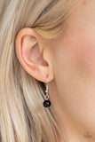 Impressive Edge Silver and Black Necklace| Paparazzi Accessories| Bella Fashion Accessories LLC