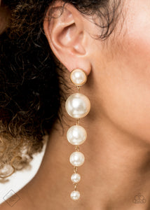 Living a WEALTHY Lifestyle Gold Earrings| Paparazzi Accessories| Bella Fashion Accessories LLC