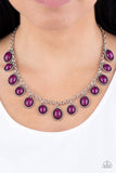 Make Some ROAM! Purple Necklace - Paparazzi Accessories