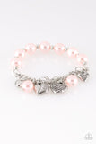 More Amour Pink Bracelet - Paparazzi Accessories - Bella Fashion Accessories LLC