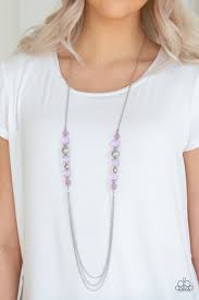 Native New Yorker Purple Necklace| Paparazzi Accessories| Bella Fashion Accessories LLC