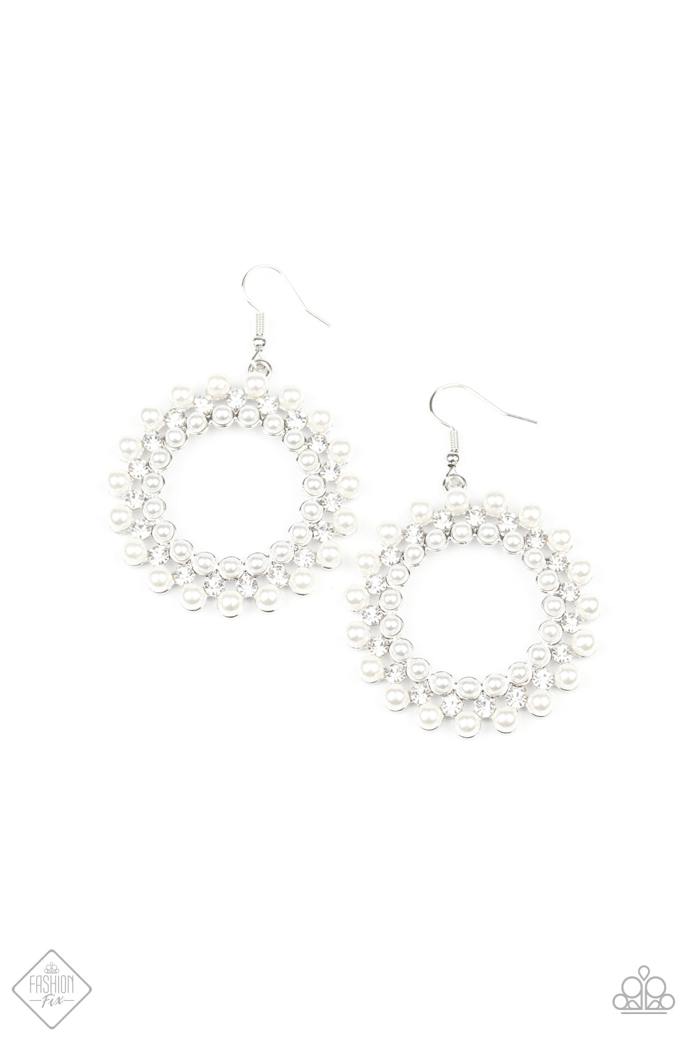 Pearl Happy - White Earrings - Paparazzi Accessories – Five Dollar Jewelry  Shop