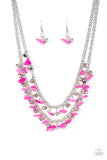 Pebble Pioneer Pink Bracelet| Paparazzi Accessories| Bella Fashion Accessories LLC
