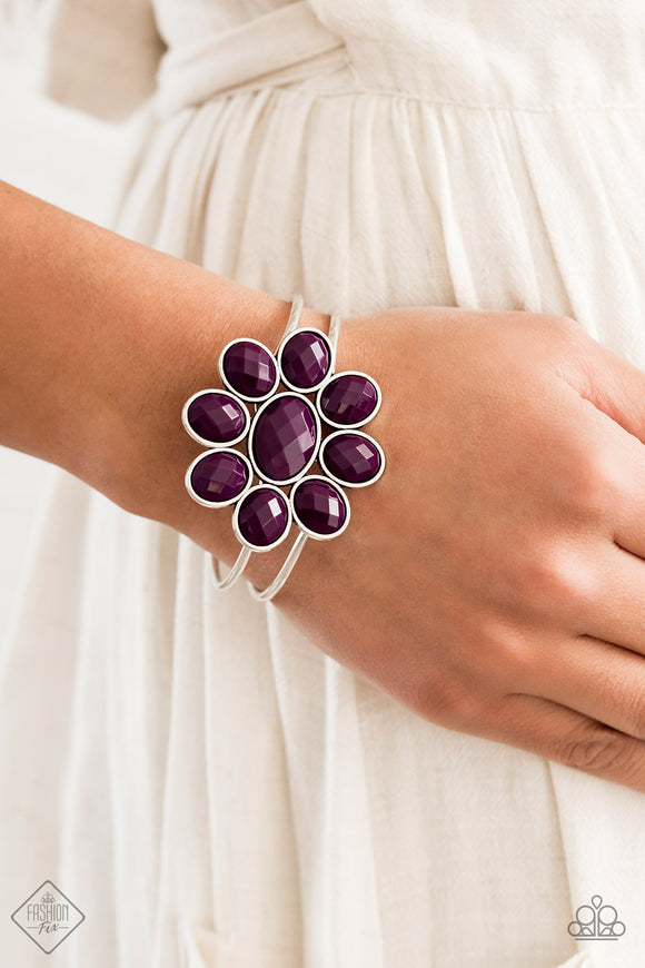 Compelling Clouds - purple - Paparazzi bracelet – JewelryBlingThing