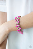 Pebble Pioneer Pink Necklace - Paparazzi Accessories