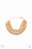 Pour Me Another Gold Bracelet| Paparazzi Accessories| Bella Fashion Accessories LLC