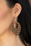 Put A Cork In It Black Earrings| Paparazzi Accessories| Bella Fashion Accessories LLC