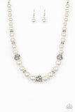 Rich Girl Refinement White Necklace| Paparazzi Accessories| Bella Fashion Accessories LLC