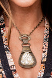 Southern Spurs Brass Bracelet - Paparazzi Accessories