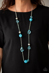 Royal Roller Blue Necklace| Paparazzi Accessories| Bella Fashion Accessories LLC