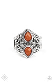 Rural Revel Silver and Brown Ring| Paparazzi Accessories| Bella Fashion Accessories LLC