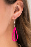 Savannah Surfin Pink Necklace| Paparazzi Accessories| Bella Fashion Accessories LLC