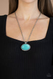 Sedimentary Colors Turquoise Necklace| Paparazzi Accessories| Bella Fashion Accessories LLC